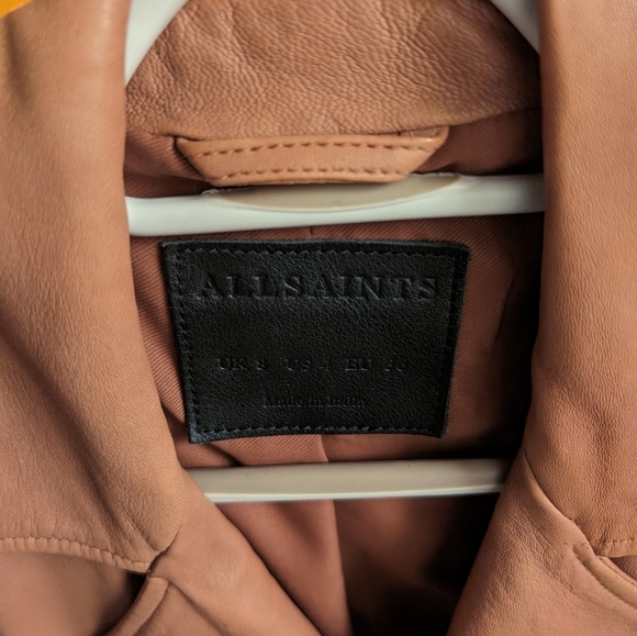 Women's leather Motorcycle Jacket - Picture 4 of 4